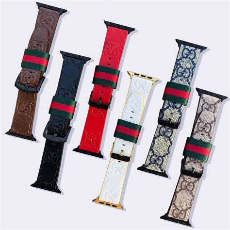 gucci digital watch band replacement|gucci apple watch band original.